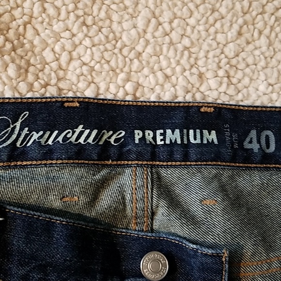 Structure | Jeans | Structure Premium Striaght Slim Blue Jeans Size 4 ...